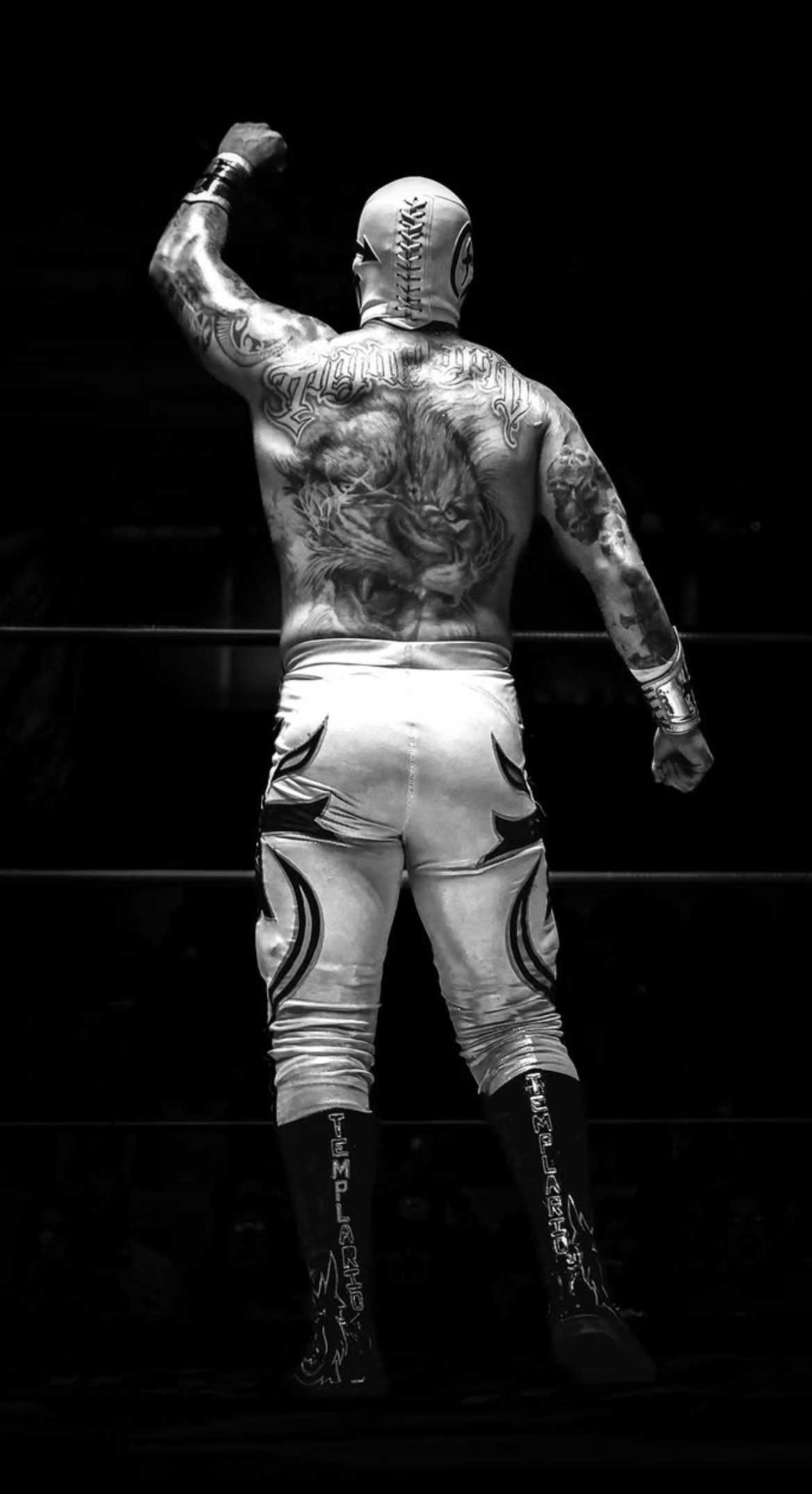 Templario's back tattoo