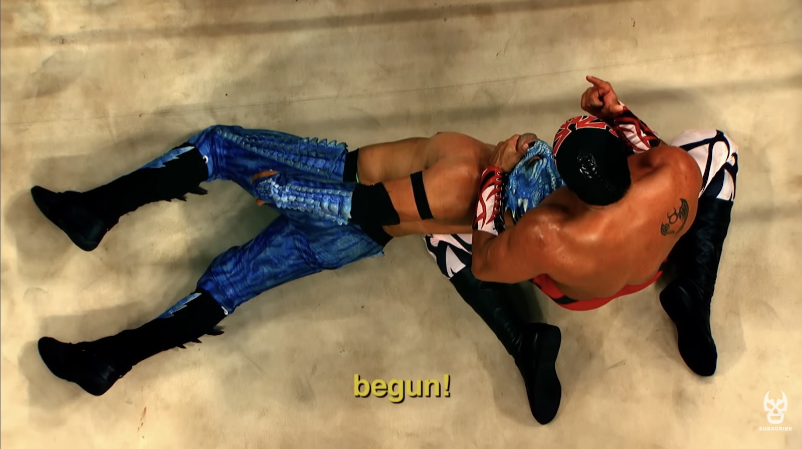 cuerno sitting and grabbing drago's face