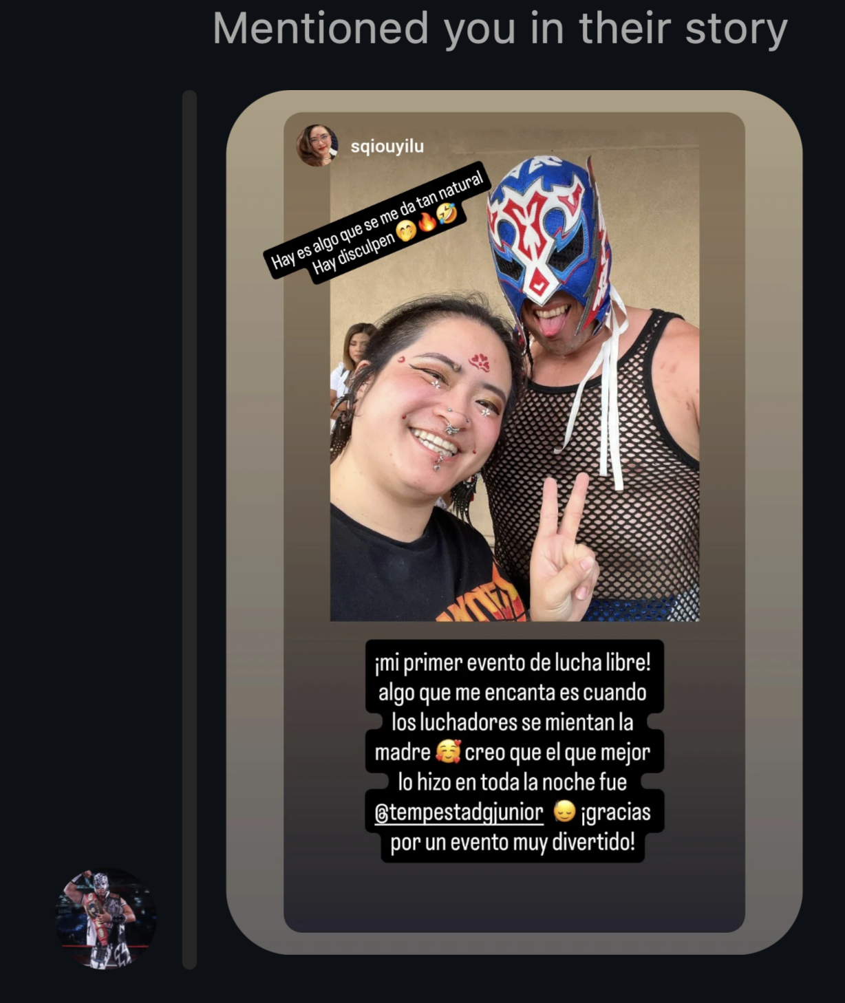 tempestad story