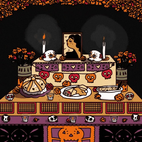 Día de los Muertos altar